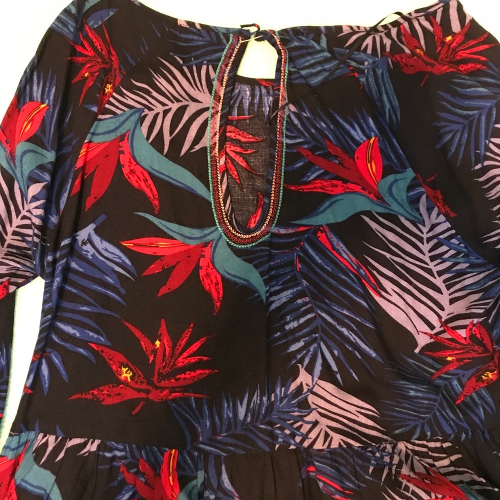 Palm print Roxy tunic - Picture 4 of 4